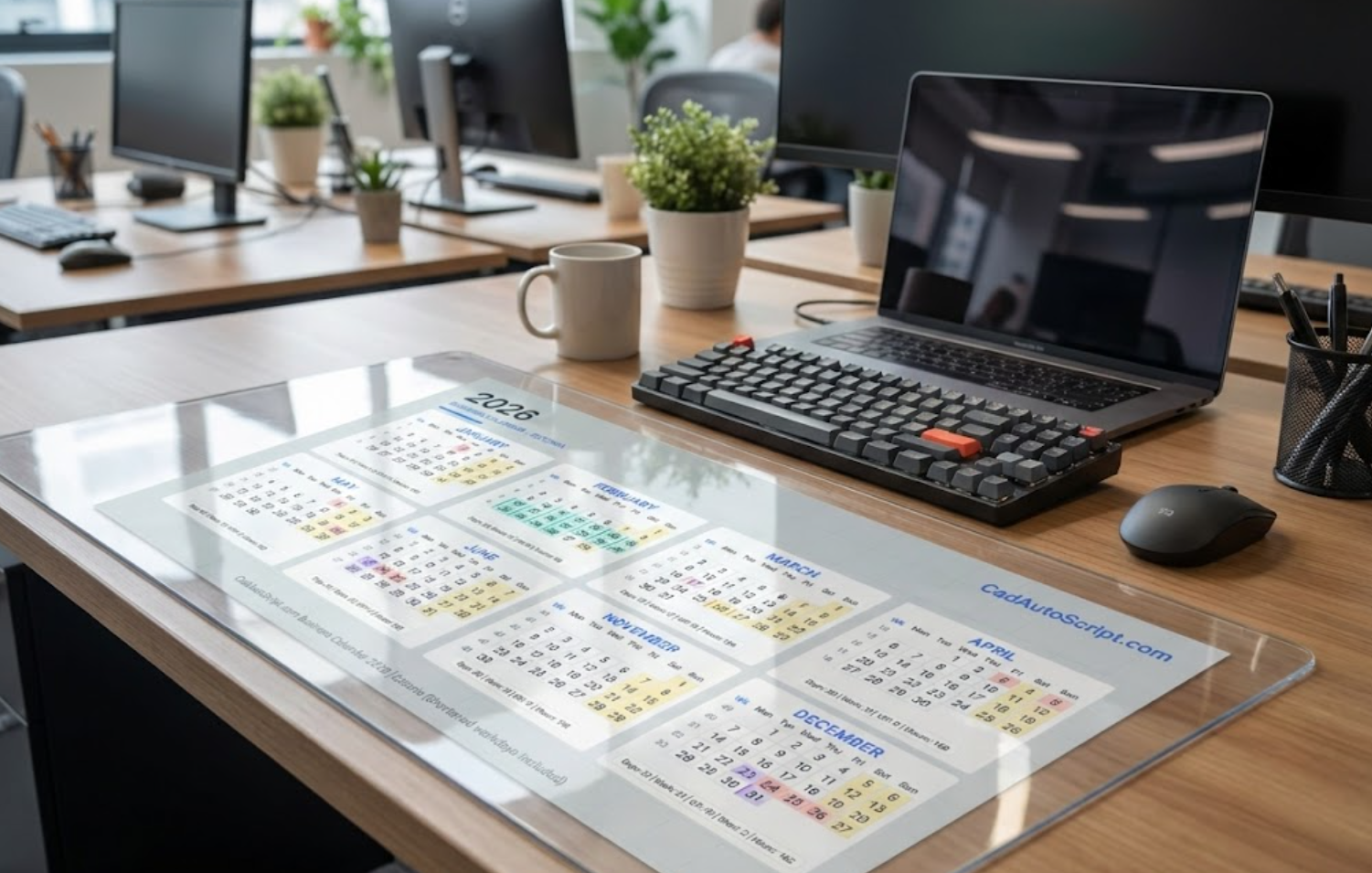 Business Calendar Generator screenshot
