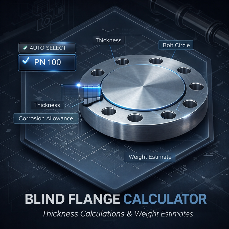Blind Flange Calculator