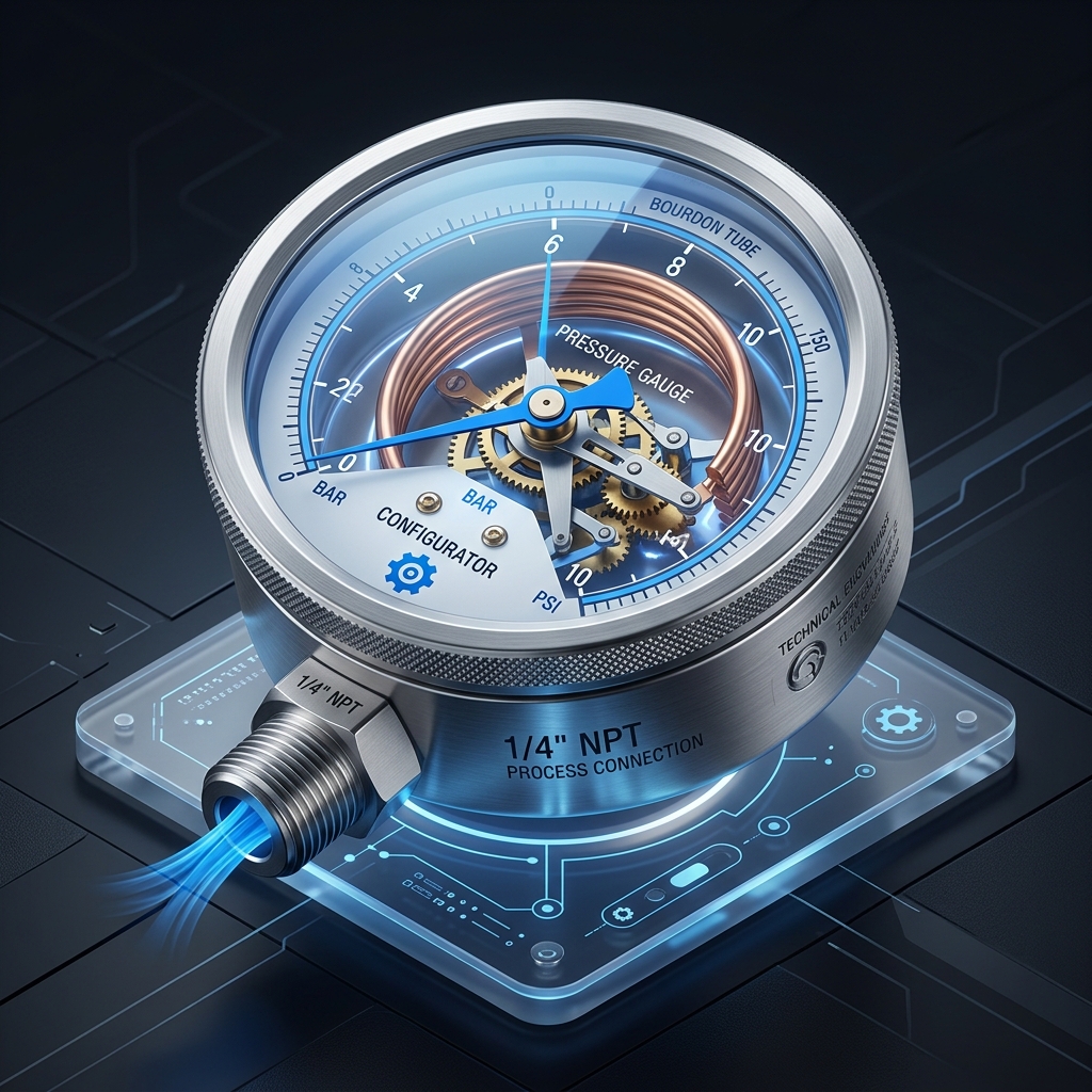 Bourdon Gauge Configurator