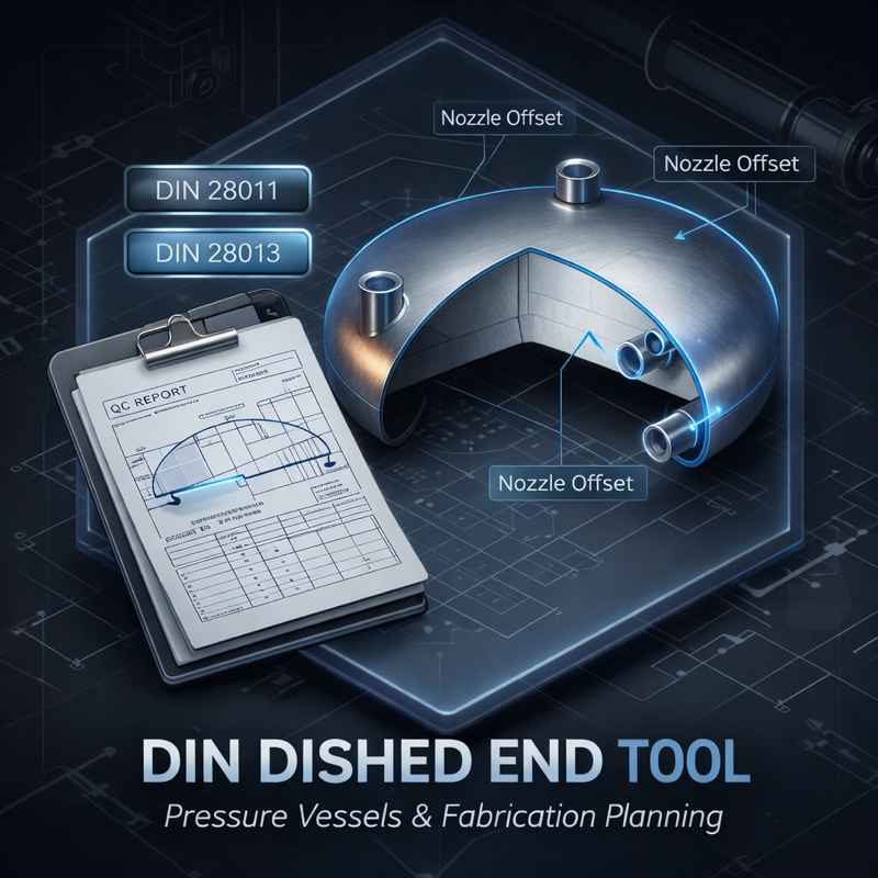 Dished End Calculator